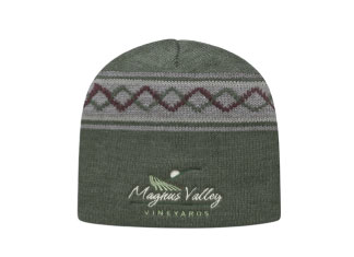 custom beer and brewery hats for craft breweries - JK9 Jacquard Knit Beanie
